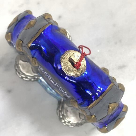 TOWER BRIDGE London Glass Christmas Ornament 3.5"x2.25"x4" Poland 1998 EUC - Picture 3 of 7